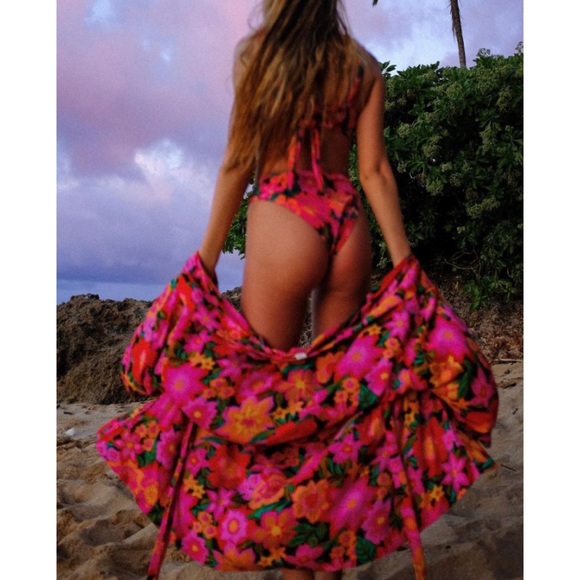 Billabong Floral Loveland 2 Kimono - Picture 11 of 12